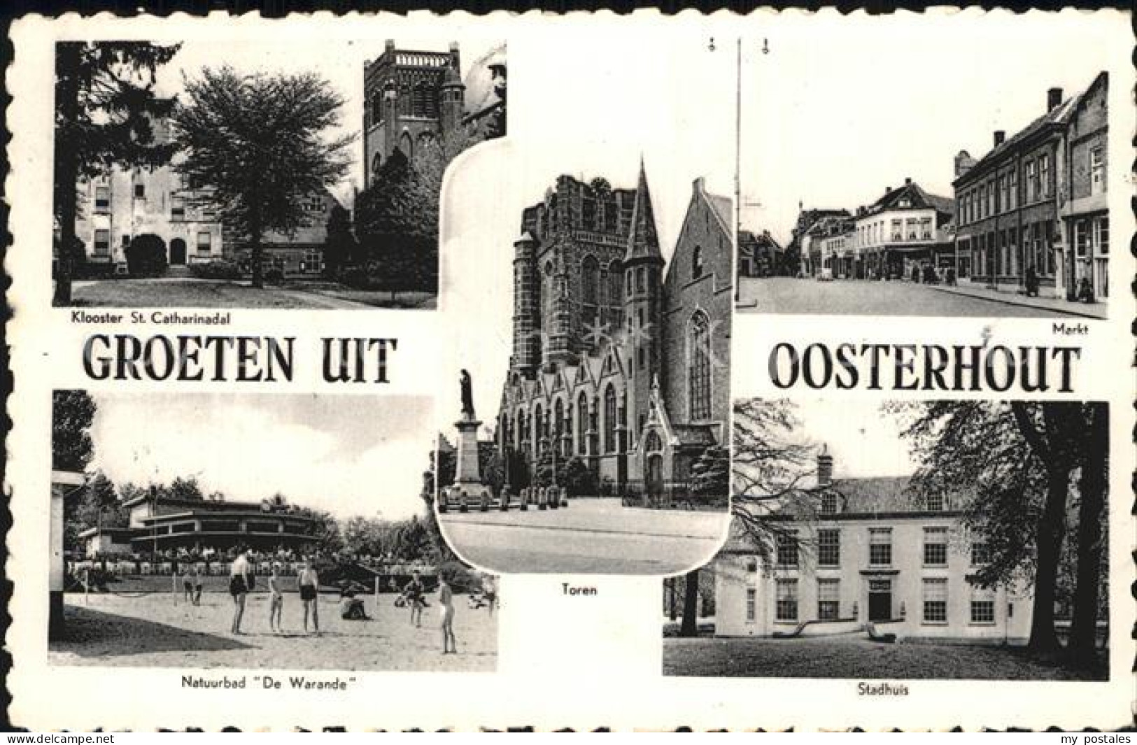 72552668 Oosterhout Klooster St Catharinadal Toren Markt Natuurbad De Warande St - Other & Unclassified