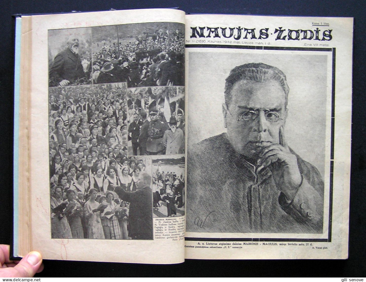 Lithuanian Magazine / Naujas žodis 1929-1932 - Informations Générales