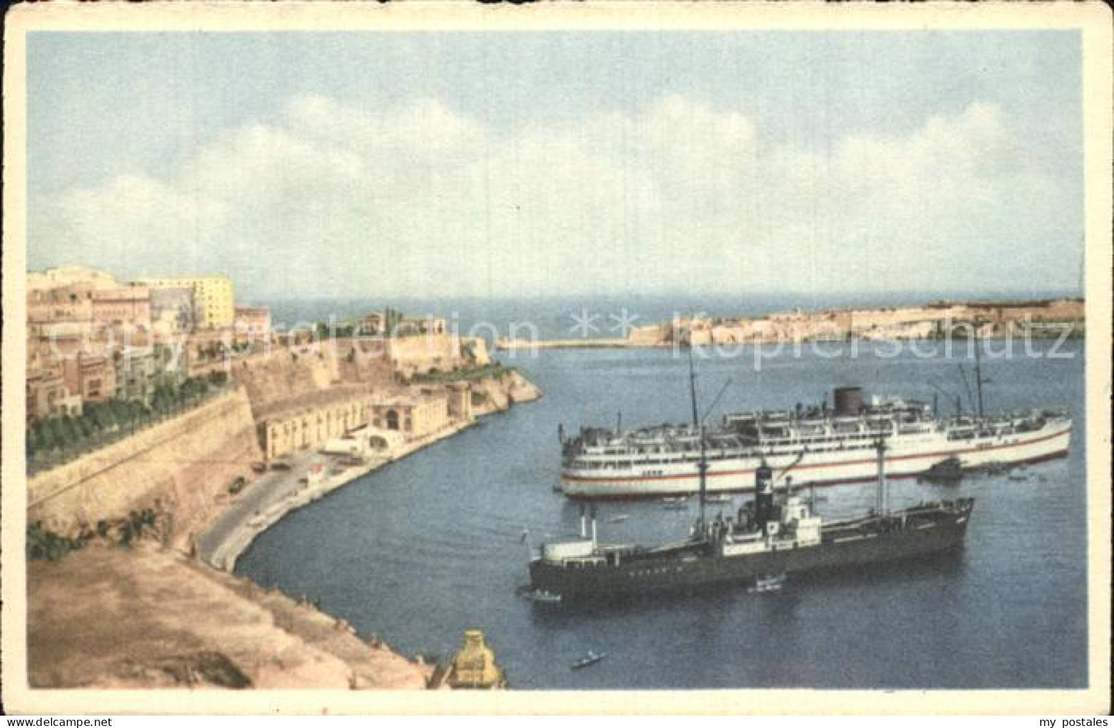 72552391 Valletta Malta Grand Harbour Valletta Malta - Malta