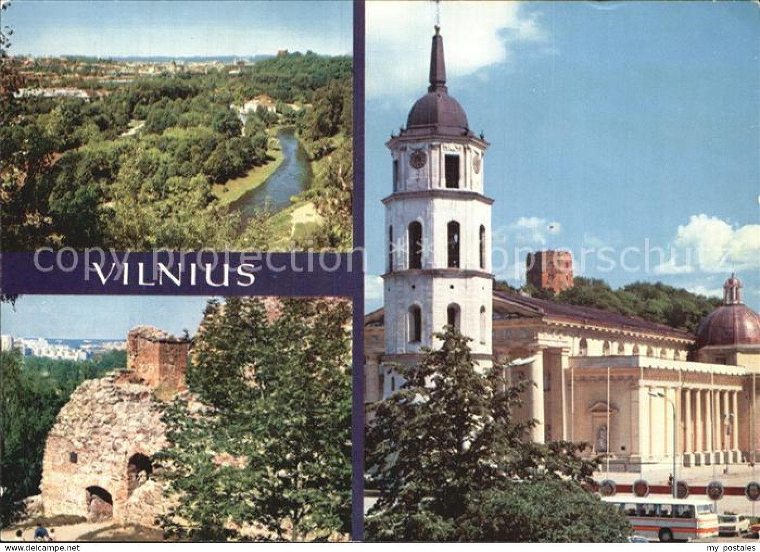 72551742 Vilnius Kathedrale Panorama Ruine Vilnius - Lituanie