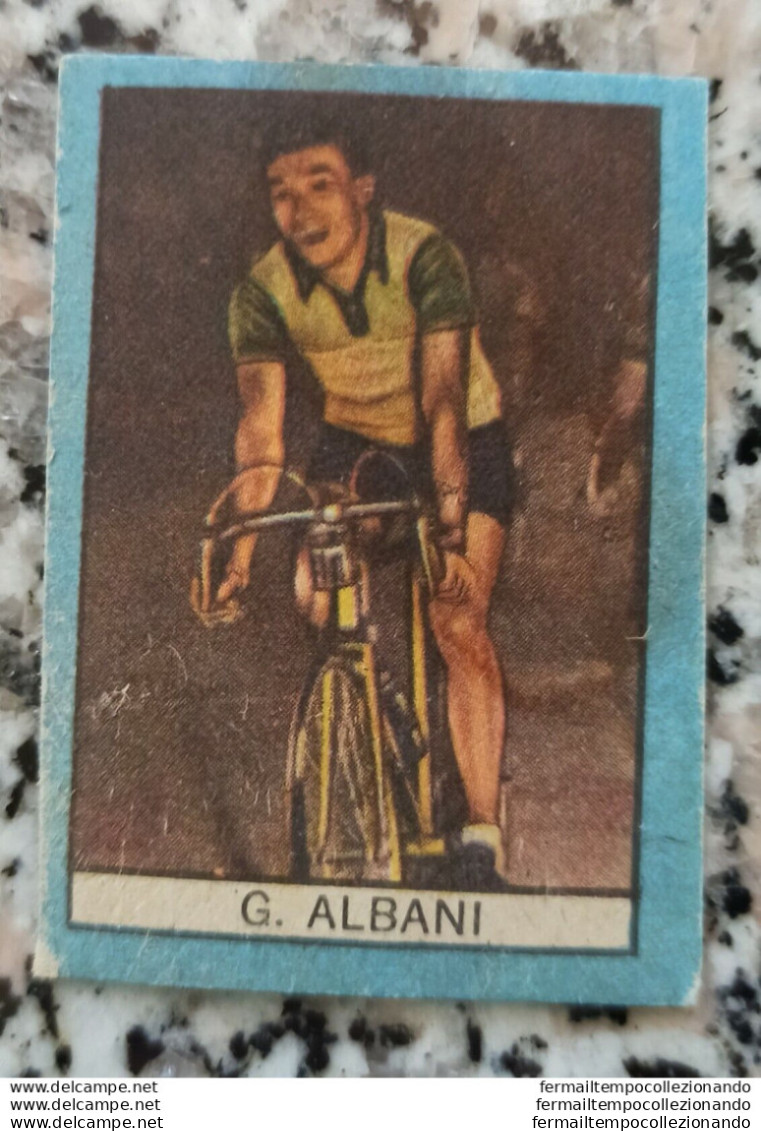 Bh Figurina Cartonata Nannina Cicogna Ciclismo Cycling Anni 50 G.albani - Kataloge