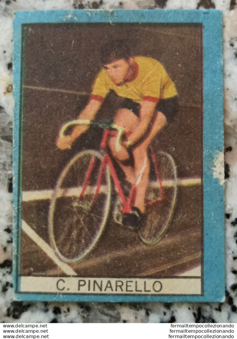 Bh Figurina Cartonata Nannina Cicogna Ciclismo Cycling Anni 50   G.pinarello - Catalogus