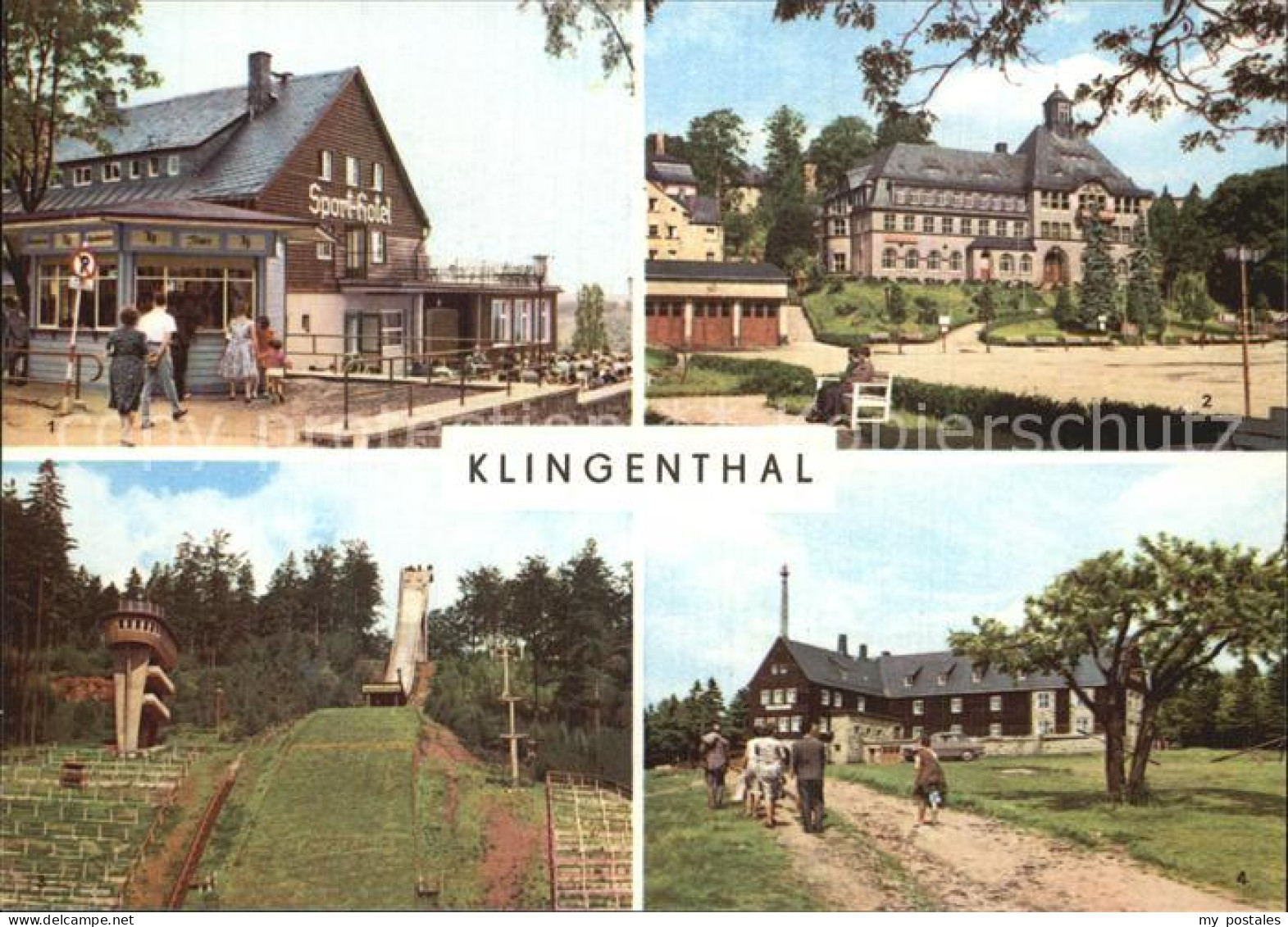 72551629 Klingenthal Vogtland HOG Sporthotel Rathaus Grosse Aschbergschanze Juge - Klingenthal