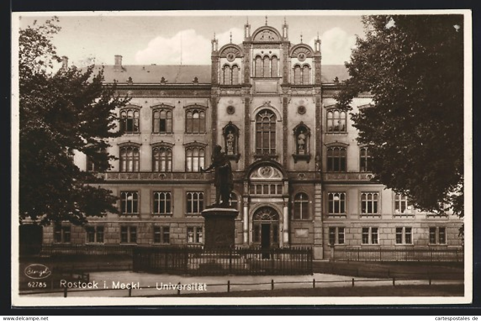AK Rostock I. Meckl., Die Universität  - Rostock