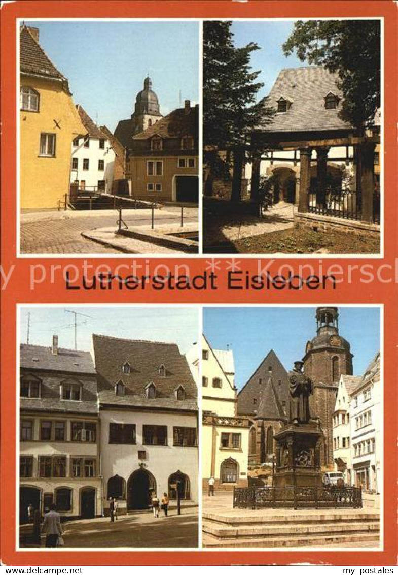 72551356 Eisleben Lutherdenkmal Geburts- Und Sterbehaus Luthers Eisleben - Eisleben