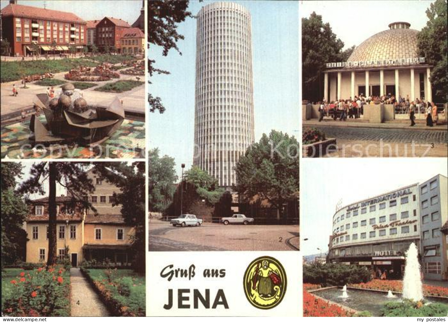 72551325 Jena Thueringen Schillerhaus Zeiss-Planetarium Interhotel-International - Jena