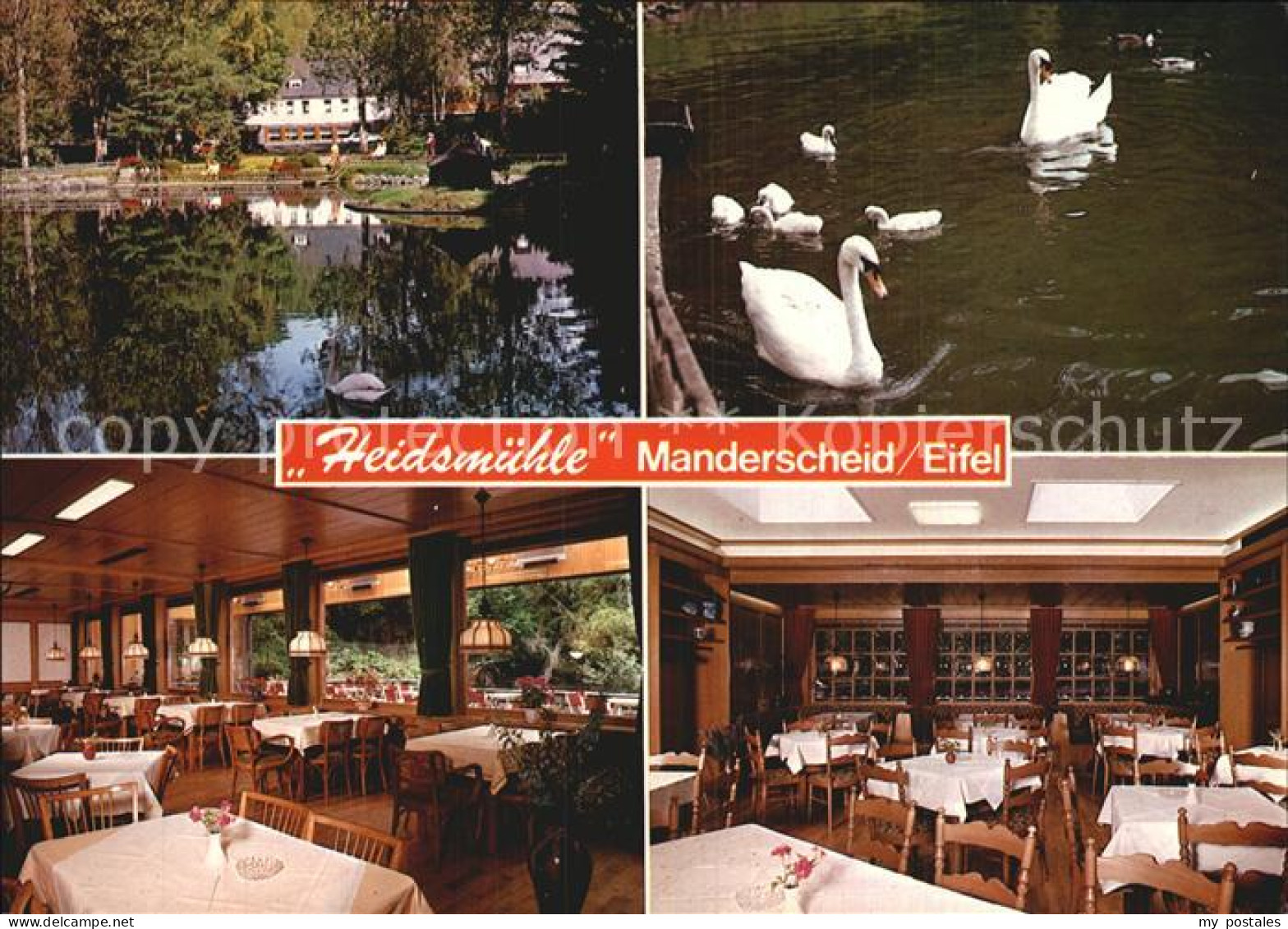 72551239 Manderscheid Eifel Cafe Restaurant Hotel Heidsmuehle Manderscheid - Manderscheid