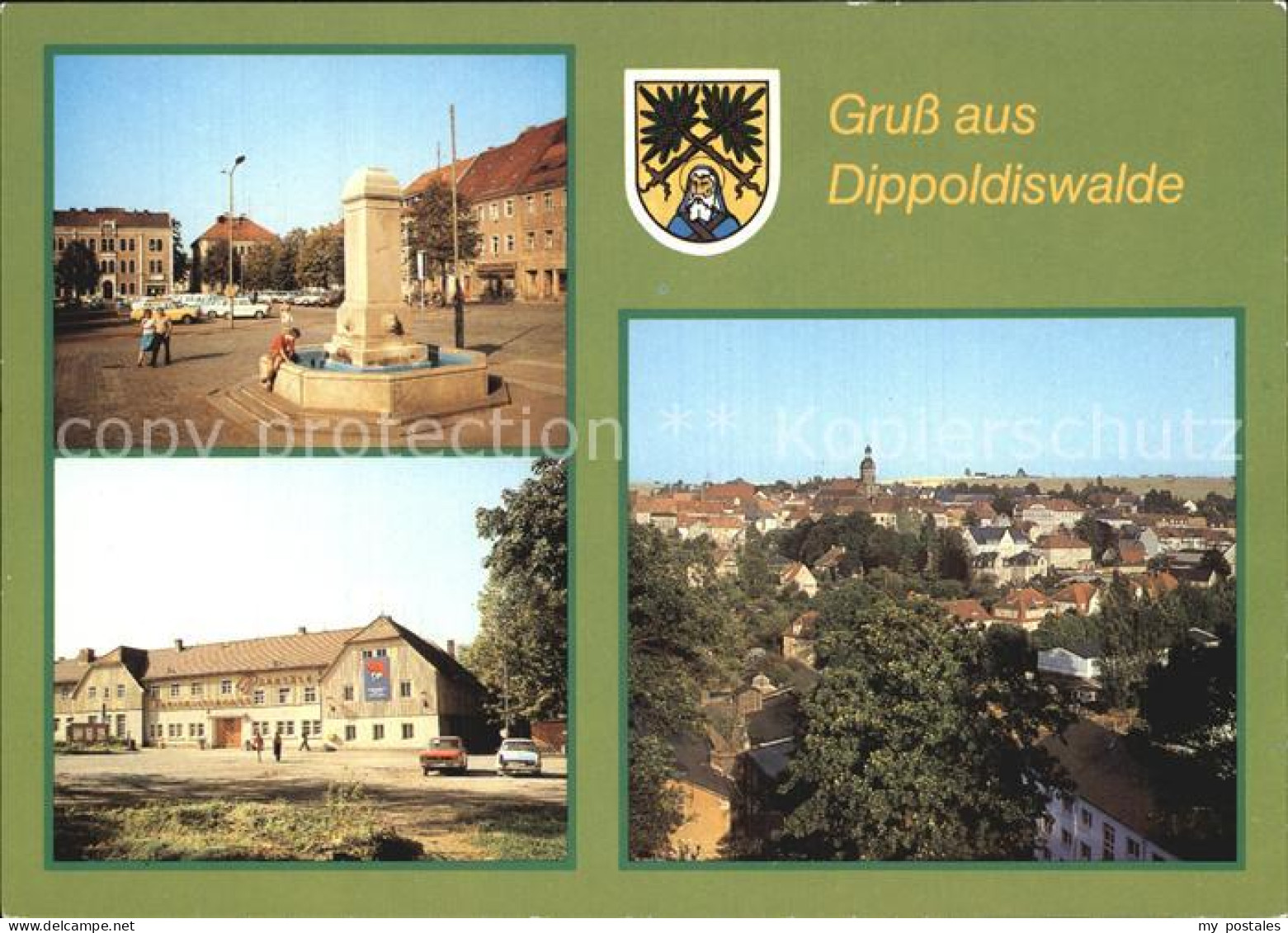 72550623 Dippoldiswalde Osterzgebirge Kreiskulturhaus Parksaele Platz Des Friede - Dippoldiswalde