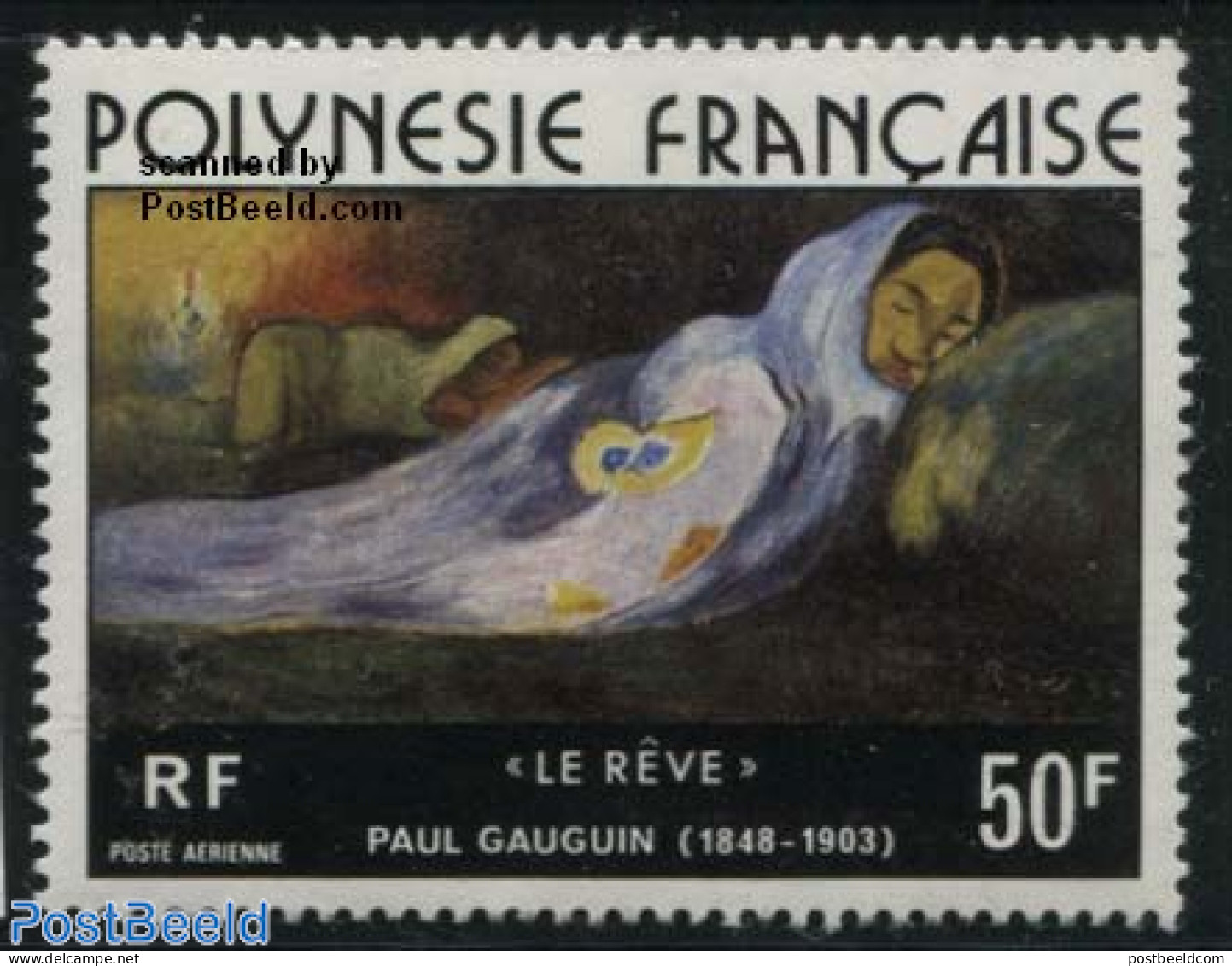French Polynesia 1976 Gaugin Painting 1v, Mint NH, Art - Modern Art (1850-present) - Paintings - Paul Gauguin - Neufs
