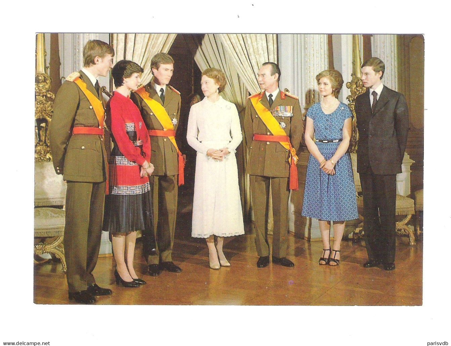 LUXEMBOURG - LE GRAND DUC ET LA GRANDE DUCHESSE ET LES PRINCES ET PRINCESSES  (L 001) - Koninklijke Familie