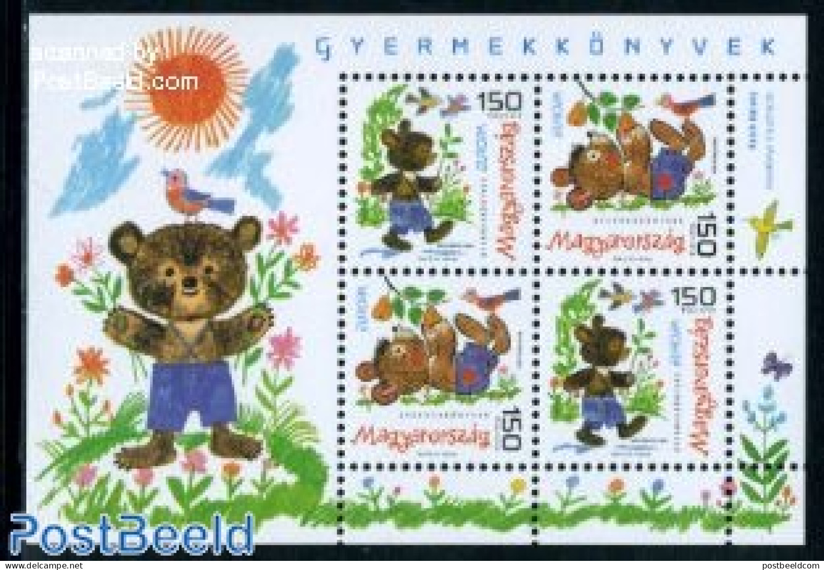 Hungary 2010 Europa, Children Books S/s, Mint NH, History - Europa (cept) - Art - Children's Books Illustrations - Unused Stamps