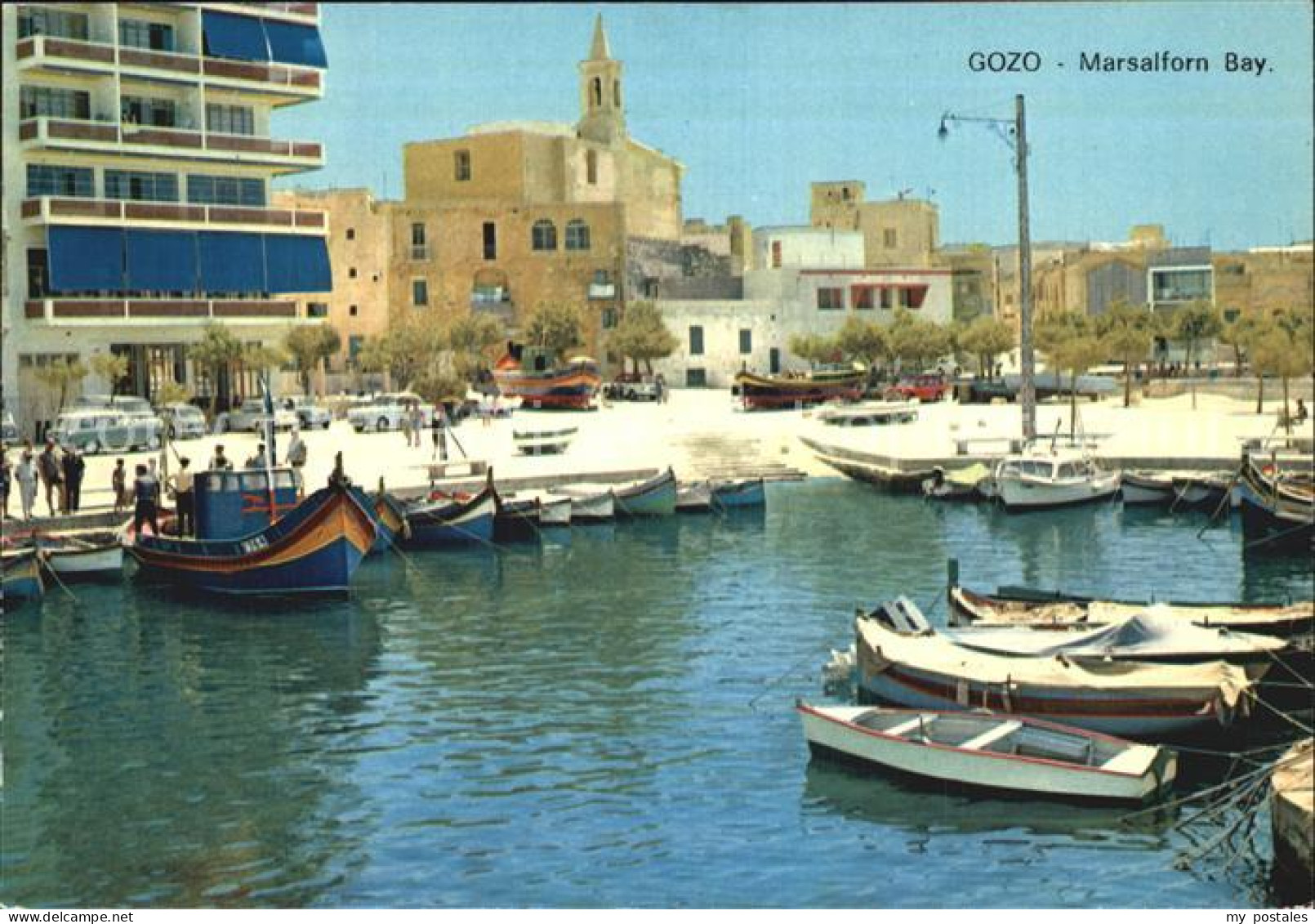 72550378 Gozo Malta Marsalforn Hafen Gozo Malta - Malte