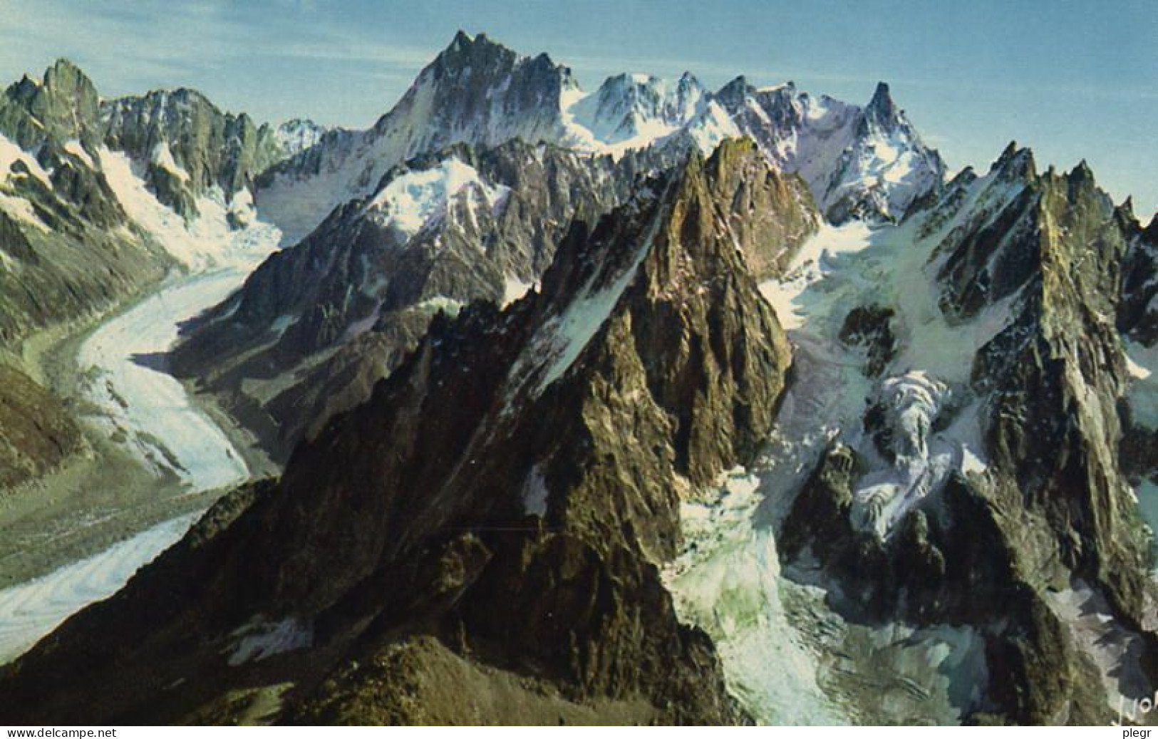 74056 02 05#0 - LES AIGUILLES DE CHAMONIX - LES GRANDES JORASSES - LES ARÊTES DE ROCHEFORT - LA DENT DU GEANT - Chamonix-Mont-Blanc