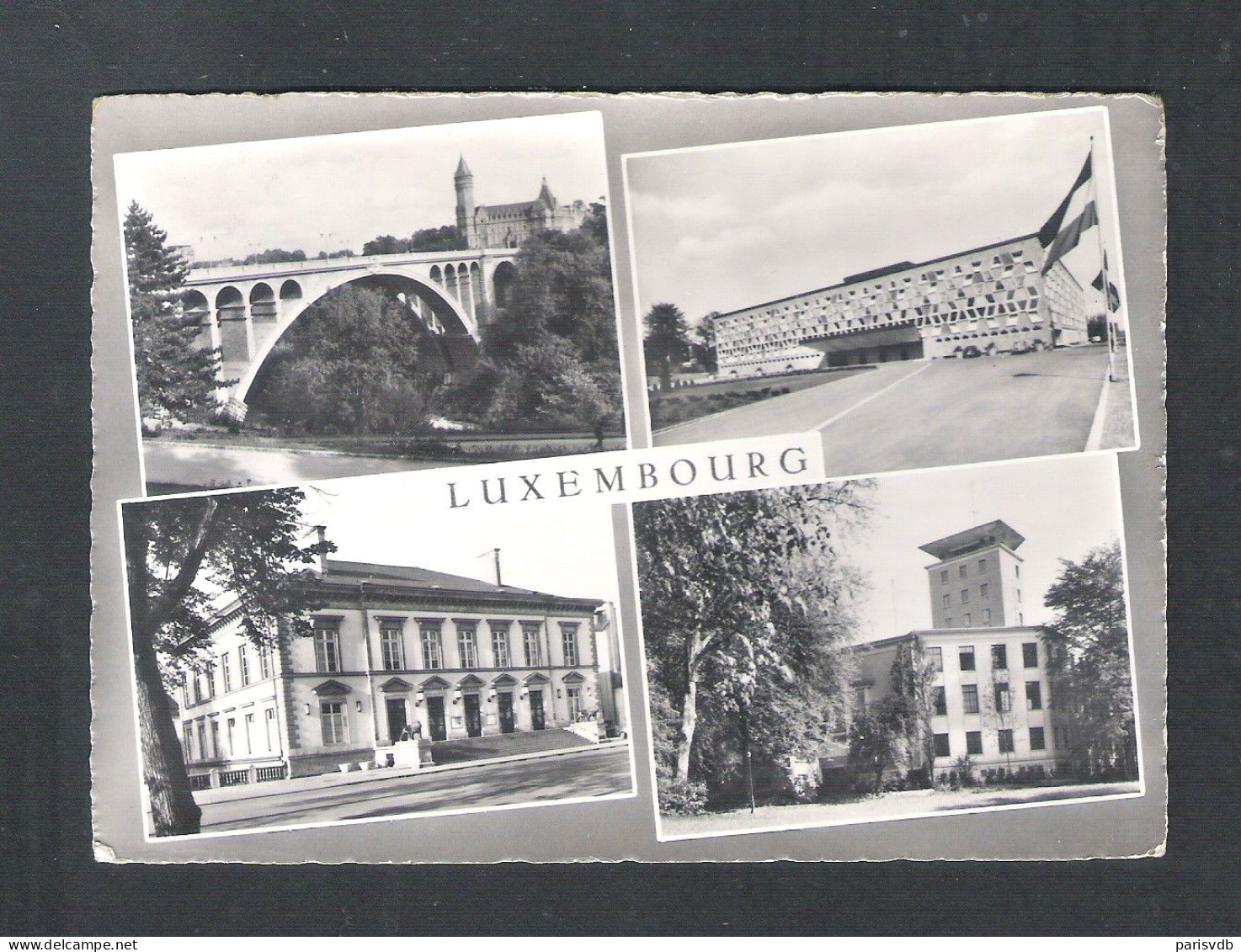 LUXEMBOURG - LUXEMBOURG   4 ZICHTEN (L 019) - Luxemburg - Town