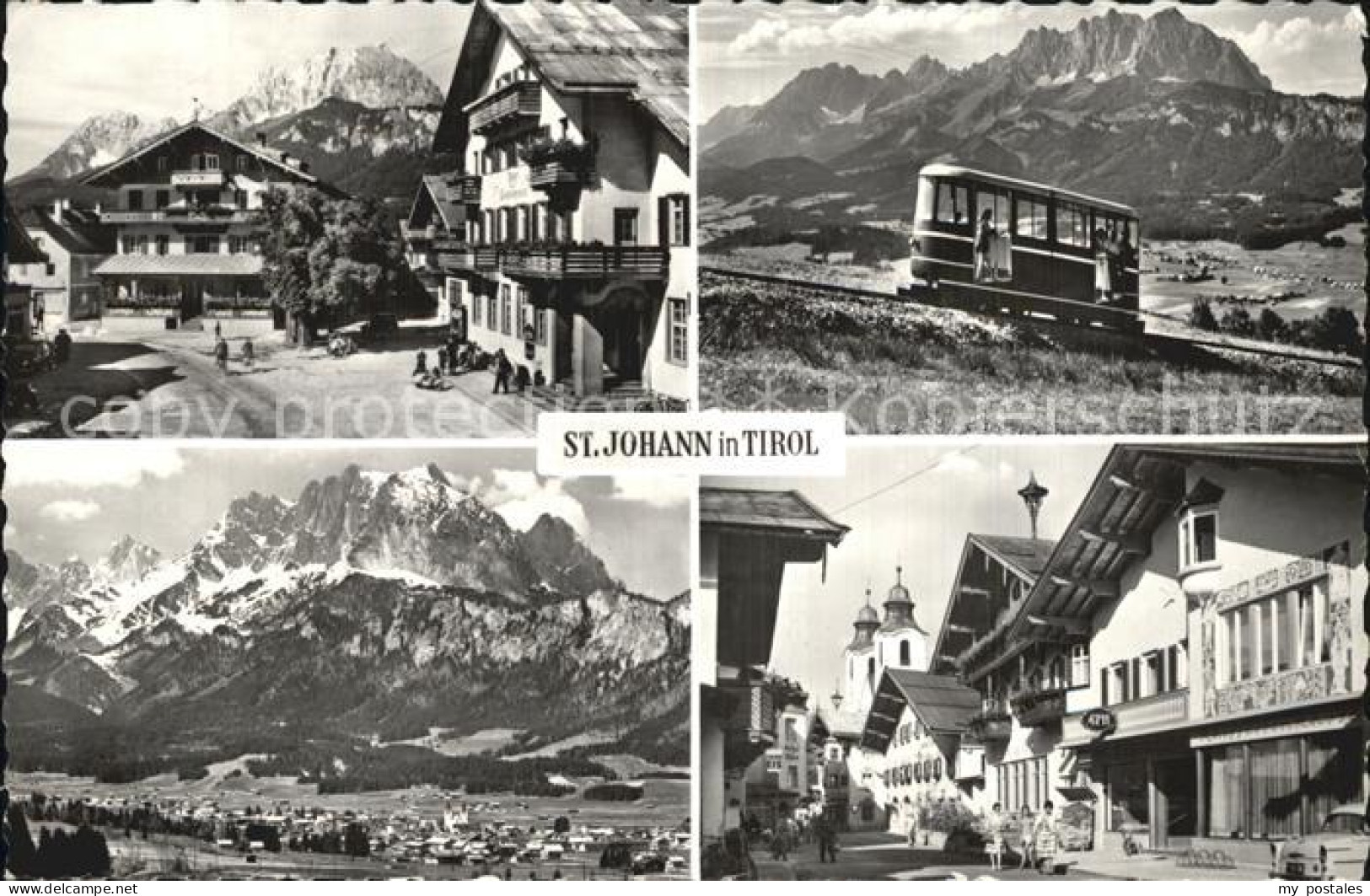72550273 Sankt Johann Tirol Zahnradbahn Ortsansichten Panorama Sankt Johann Tiro - Autres & Non Classés