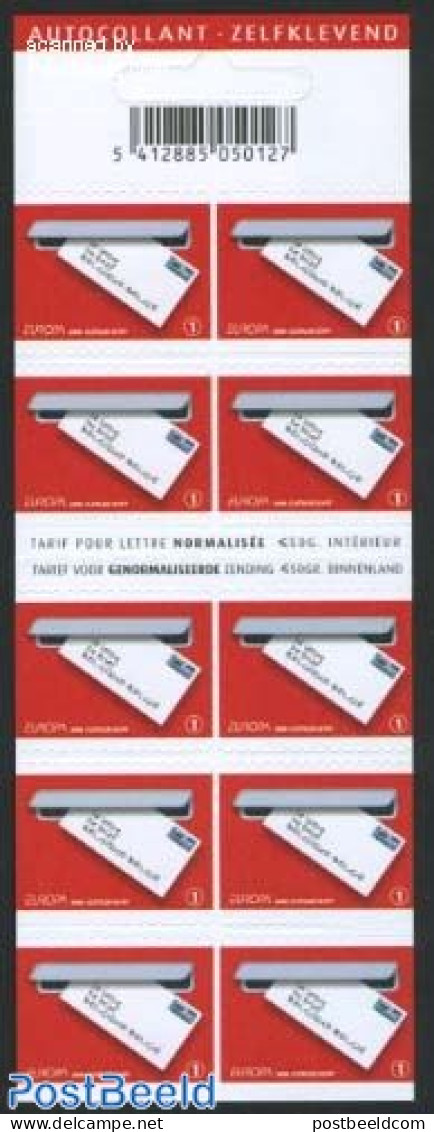 Belgium 2008 Europa, The Letter Booklet, Mint NH, History - Europa (cept) - Post - Stamp Booklets - Unused Stamps