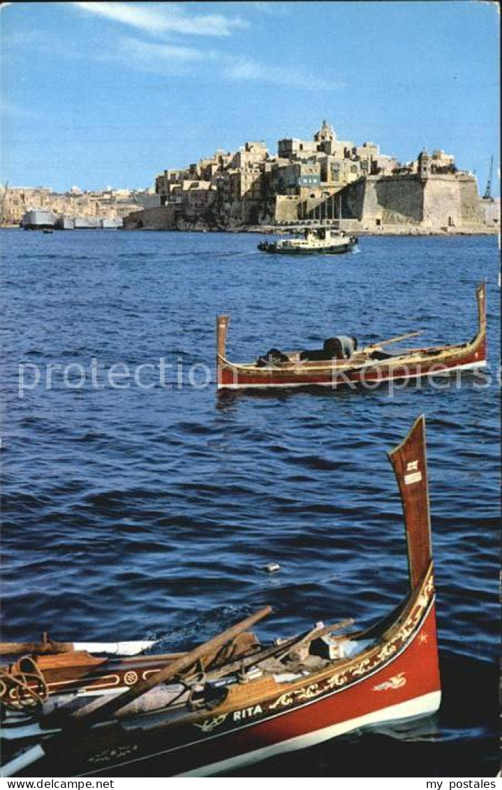 72550236 Malta Maltese Dghajsas Grand Harbour Malta - Malta