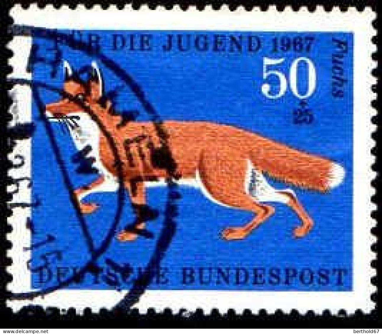 RFA Poste Obl Yv: 387/390 Für Die Jugend Animaux à Fourrure (Beau Cachet Rond) - Oblitérés