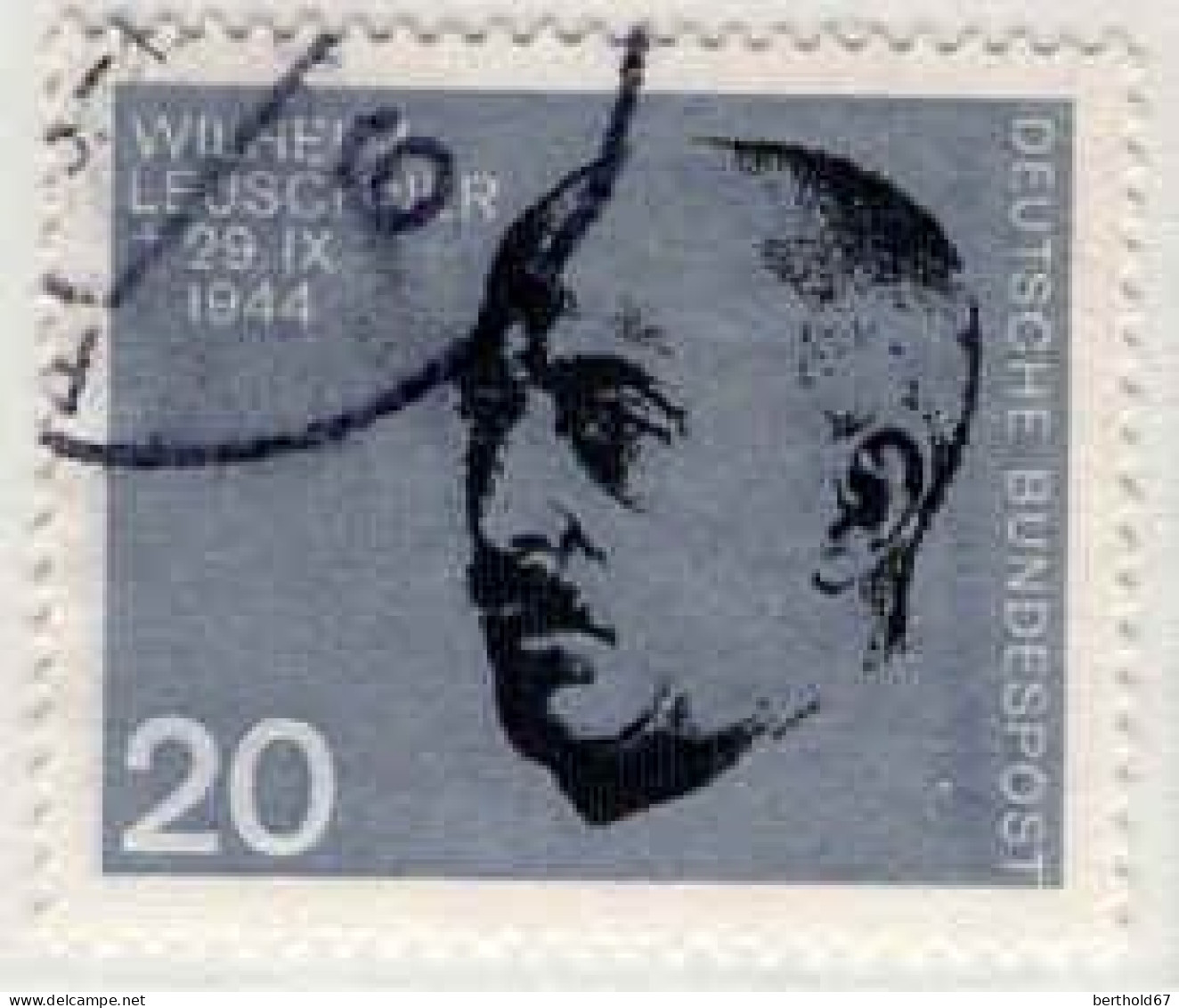 RFA Poste Obl Yv: 297/304 20.Anniversaire de l'Attentat du 20-7-1944 contre Hitler