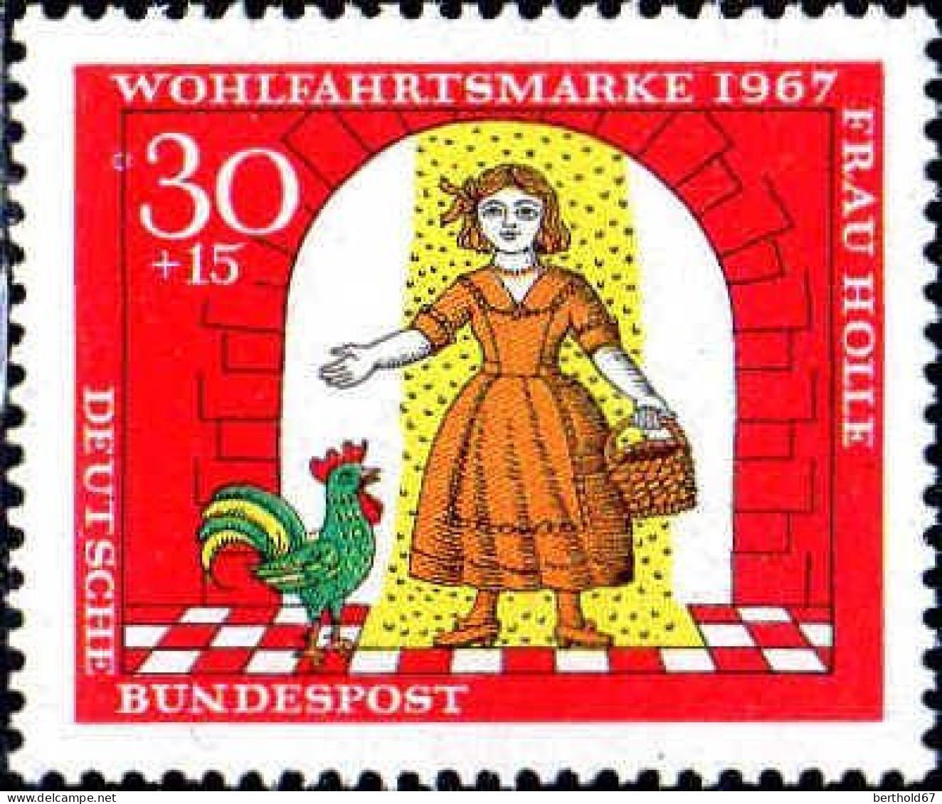 RFA Poste N** Yv: 403/406 Contes Des Frères Grimm Frau Holle - Unused Stamps