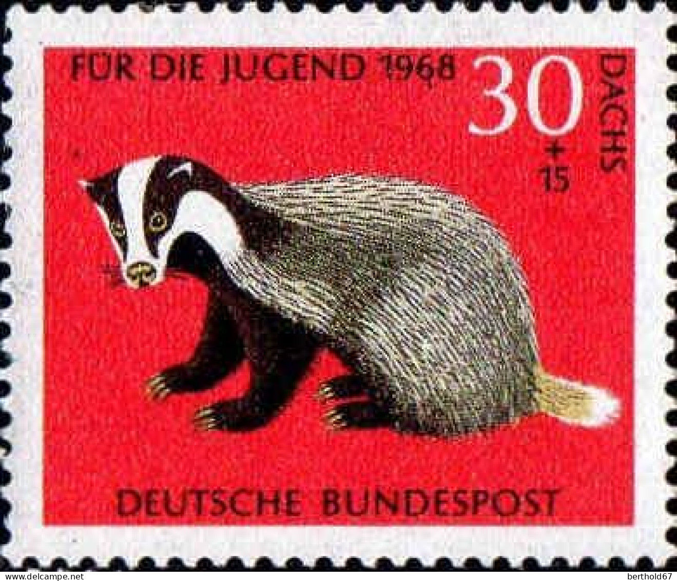 RFA Poste N** Yv: 414/417 Für Die Jugend Faune Menacés De Disparition - Unused Stamps