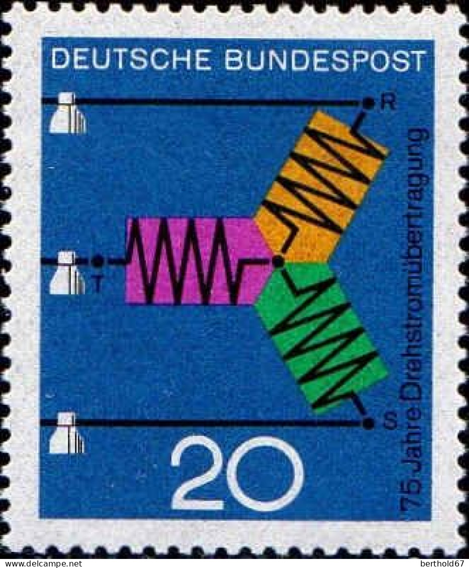 RFA Poste N** Yv: 378/379 Progrès En Sciences & Techniques - Unused Stamps