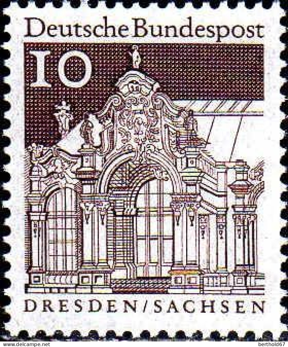 RFA Poste N** Yv: 391/397A Edifices Historiques - Neufs