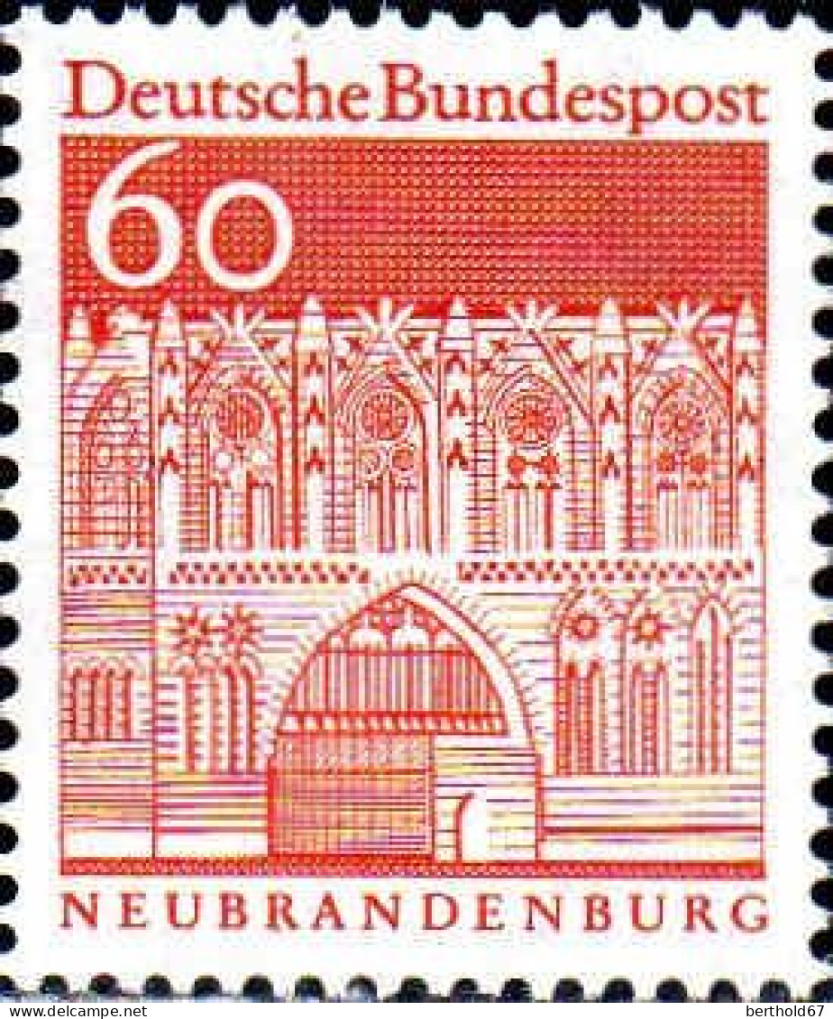 RFA Poste N** Yv: 391/397A Edifices Historiques - Neufs