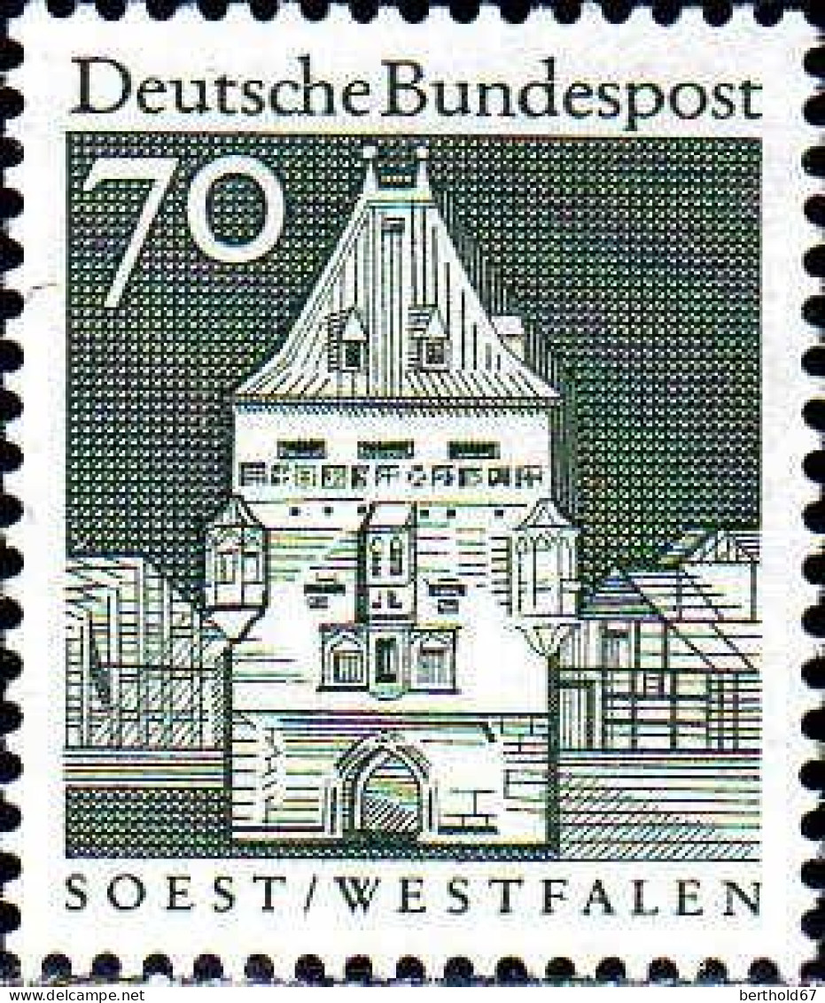 RFA Poste N** Yv: 391/397A Edifices historiques