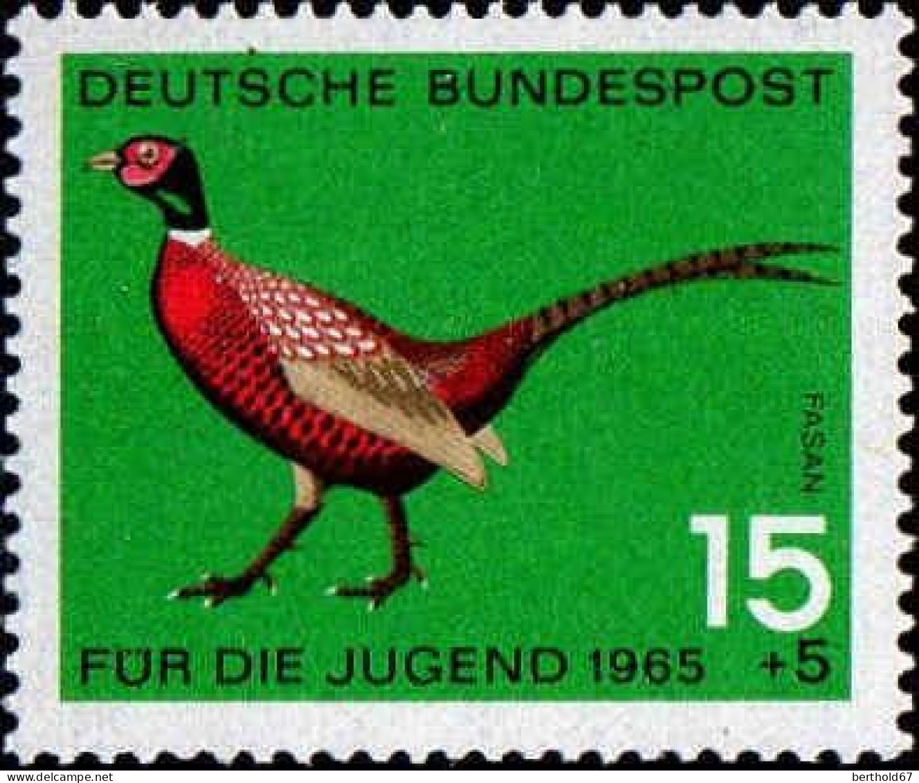 RFA Poste N** Yv: 330/333 Für Die Jugend Gibier à Plumes - Unused Stamps