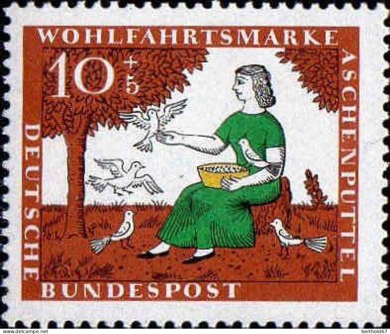 RFA Poste N** Yv: 352/355 Contes Des Frères Grimm Aschenputtel - Unused Stamps