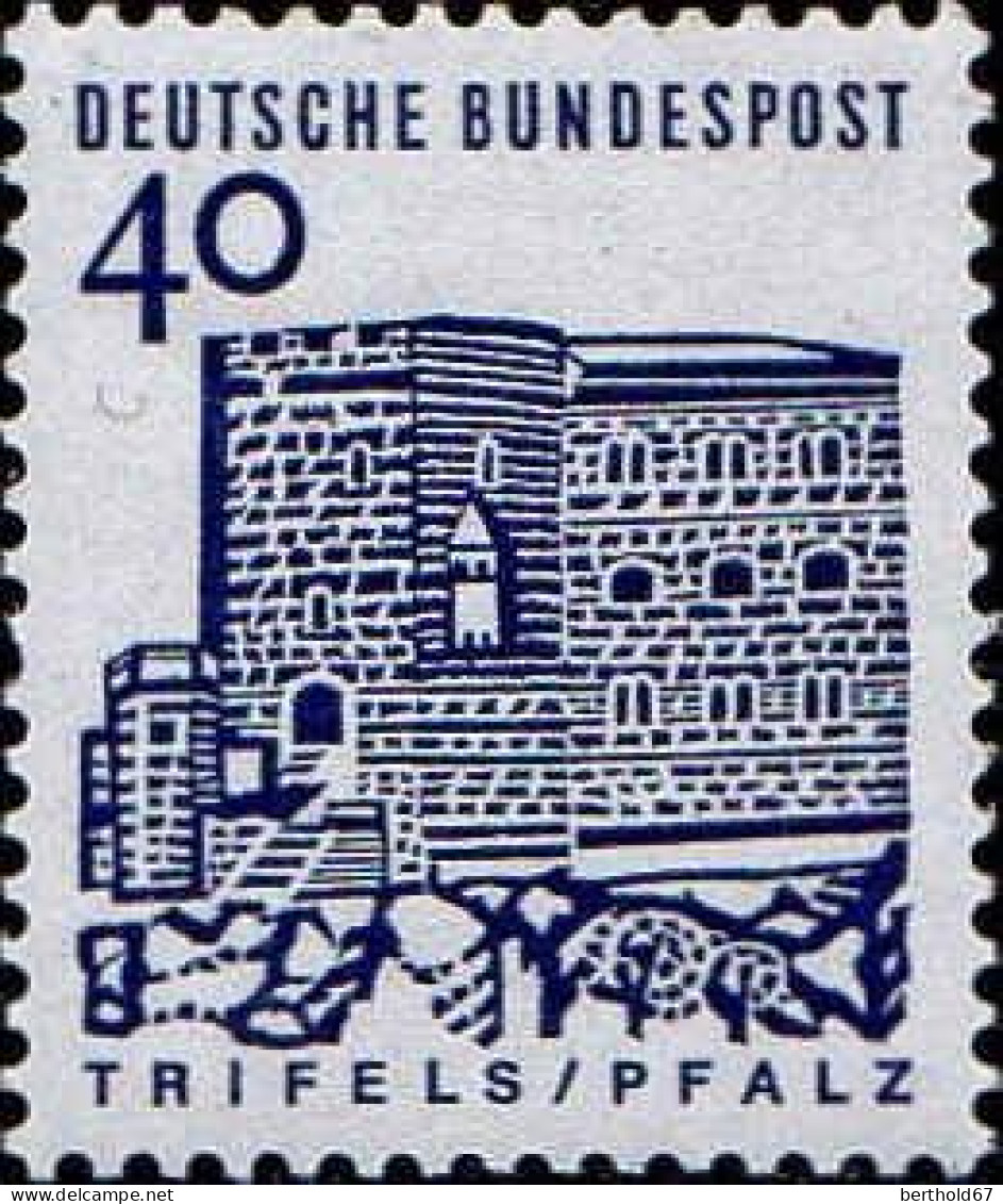 RFA Poste N** Yv: 322/328 Edifices Historiques - Unused Stamps