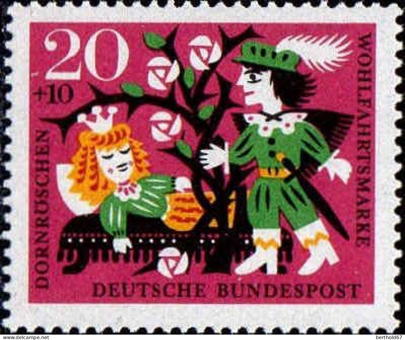 RFA Poste N** Yv: 315/318 Contes Des Frères Grimm Dornröschen - Unused Stamps