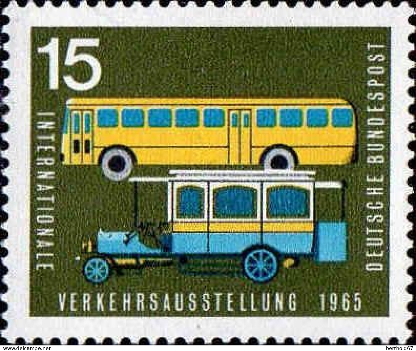 RFA Poste N** Yv: 340/345 Exposition Internationale Des Transports München IVA - Unused Stamps