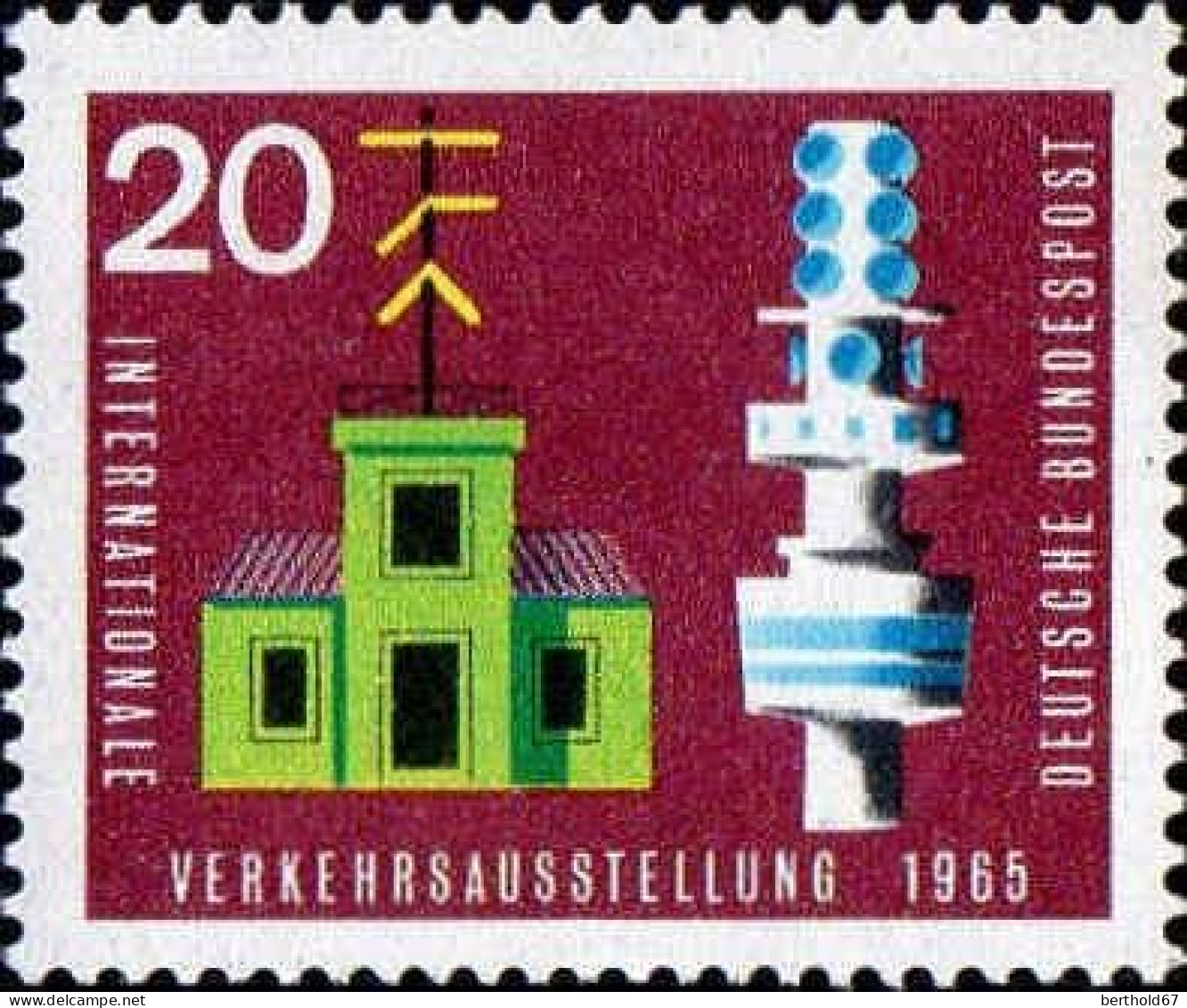 RFA Poste N** Yv: 340/345 Exposition Internationale Des Transports München IVA - Unused Stamps