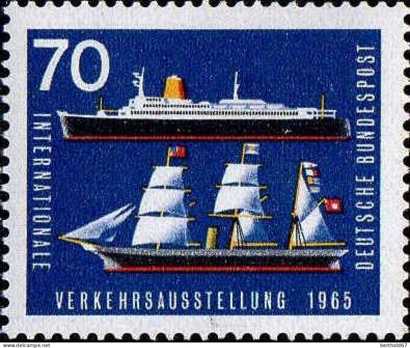 RFA Poste N** Yv: 340/345 Exposition Internationale Des Transports München IVA - Unused Stamps