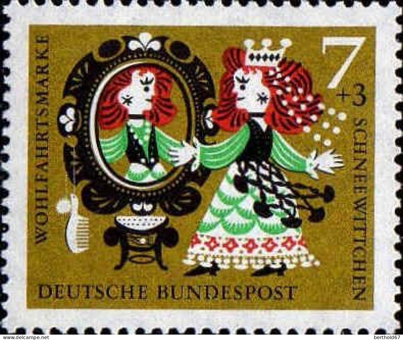 RFA Poste N** Yv: 257/260 Contes Des Frères Grimm Schneewittchen - Unused Stamps