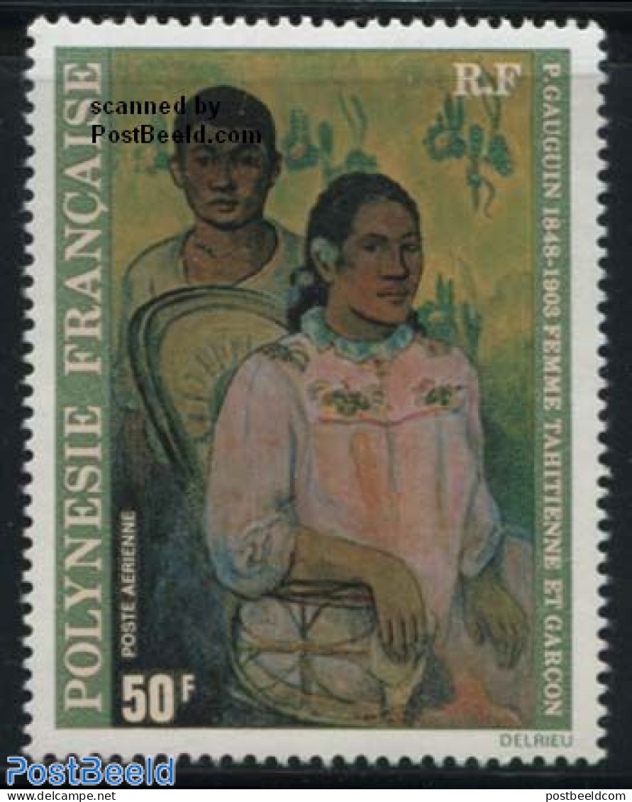 French Polynesia 1978 Paul Gaugin 1v, Mint NH, Art - Modern Art (1850-present) - Paintings - Paul Gauguin - Neufs