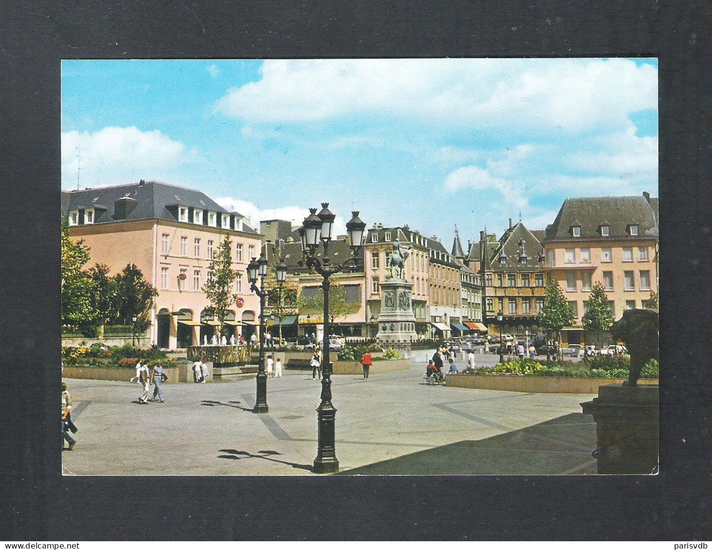 LUXEMBOURG - LUXEMBOURG - WILHELMUS PLATZ - WILLIAM II PLACE  (L 044) - Luxembourg - Ville