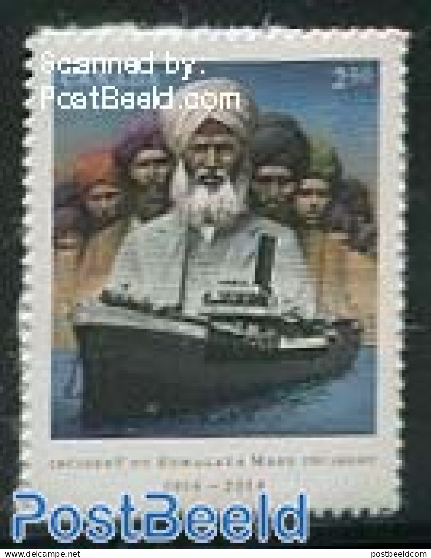 Canada 2014 Komagata Maru Incident 1v S-a, Mint NH, Transport - Ships And Boats - Unused Stamps