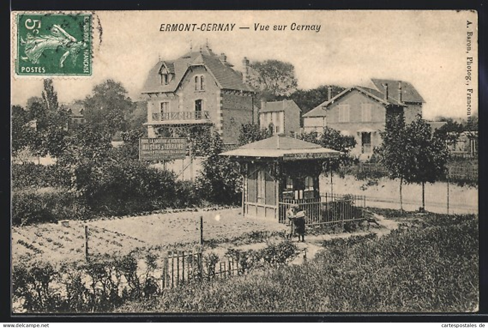 CPA Ermont-Cernay, Vue Sur Cernay  - Ermont-Eaubonne