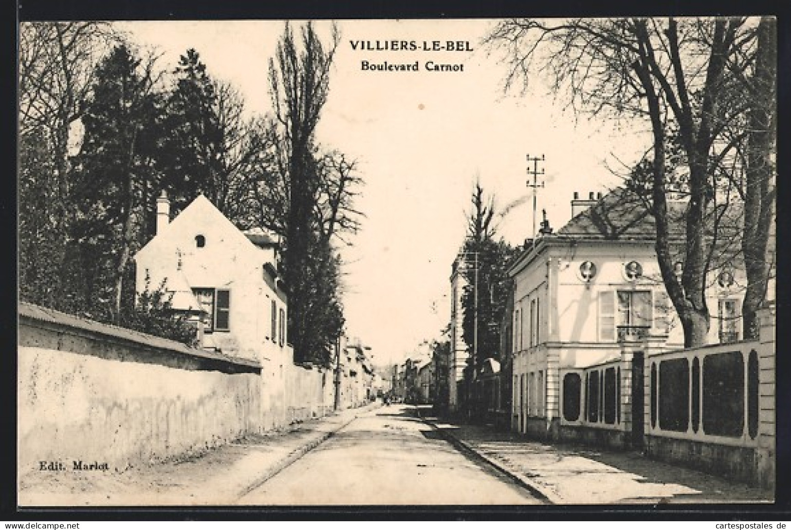 CPA Villiers-le-Bel, Boulevard Carnot  - Villiers Le Bel