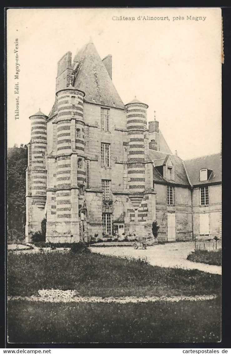 CPA Alincourt, Château D`Alincourt  - Autres & Non Classés