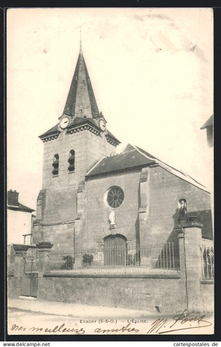 CPA Eragny, L'Eglise  - Eragny