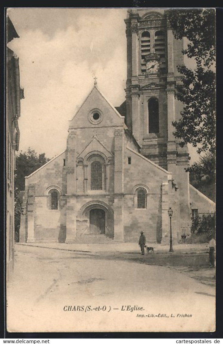 CPA Chars, L`Eglise  - Chars