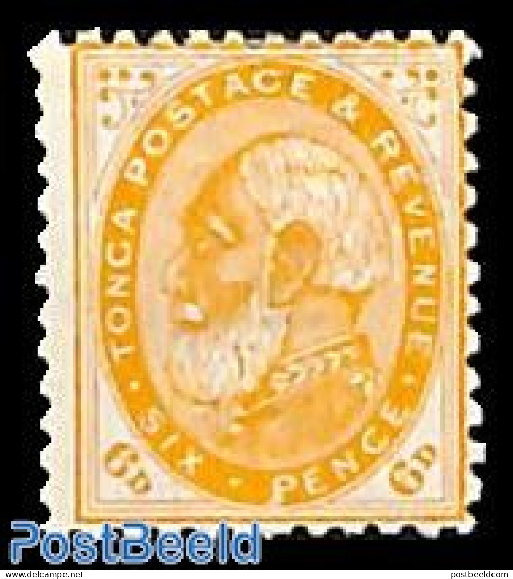Tonga 1892 King George Tupou I 1v, Unused (hinged) - Autres & Non Classés