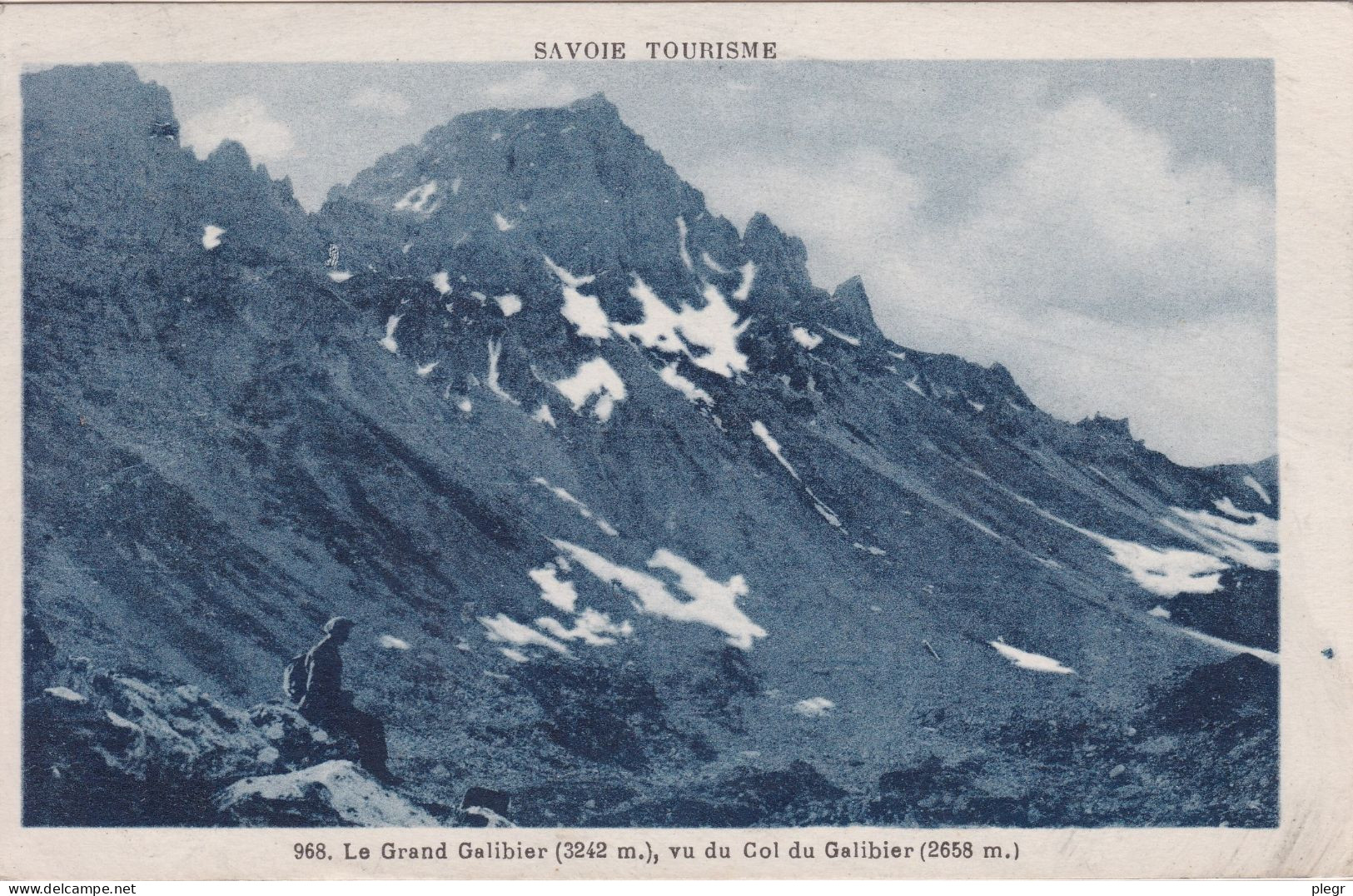 73261 01 02#3+16 - ST MICHEL DE MAURIENNE - LE GRAND GALIBIER, VU DU COL DU GALIBIER - Saint Michel De Maurienne