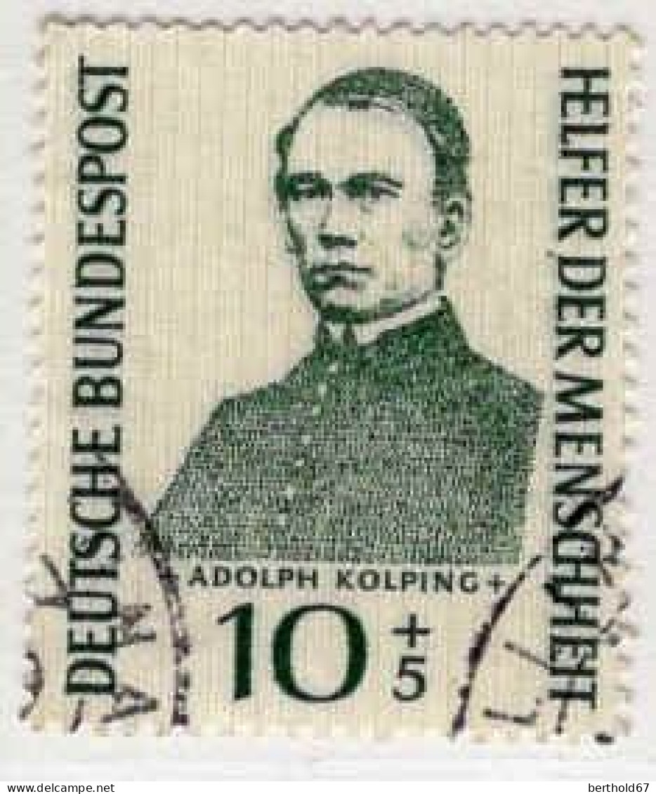 RFA Poste Obl Yv:  99 Mi:223 Adolf Kolping Prêtre Catholique (cachet Rond) - Used Stamps
