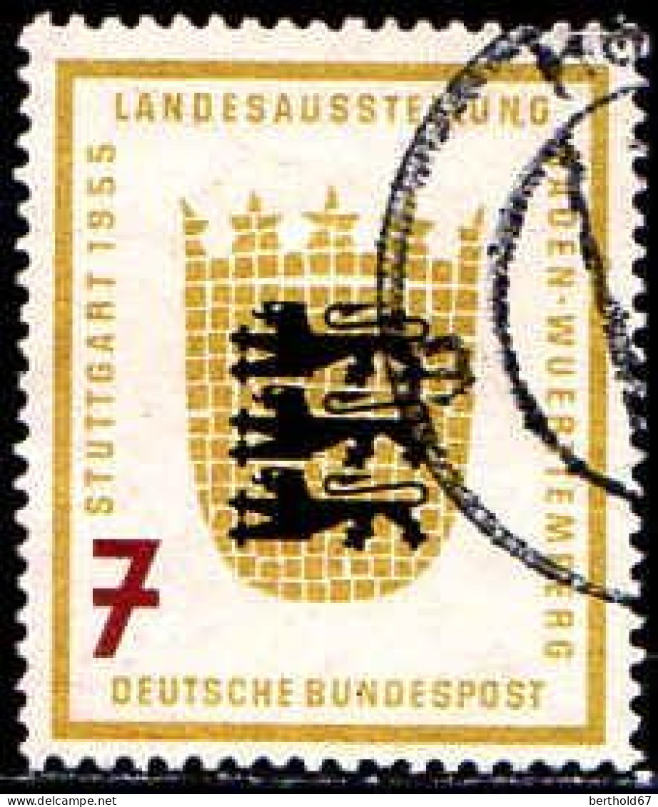 RFA Poste Obl Yv:  89 Mi:212 Landesausstellung Baden-Württemberg Stuttgart (Beau Cachet Rond) - Oblitérés