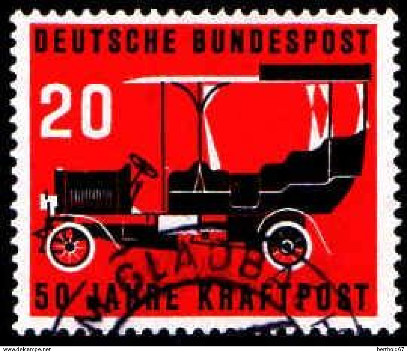 RFA Poste Obl Yv:  87 Mi:211 Kraftpost (TB Cachet Rond) - Used Stamps